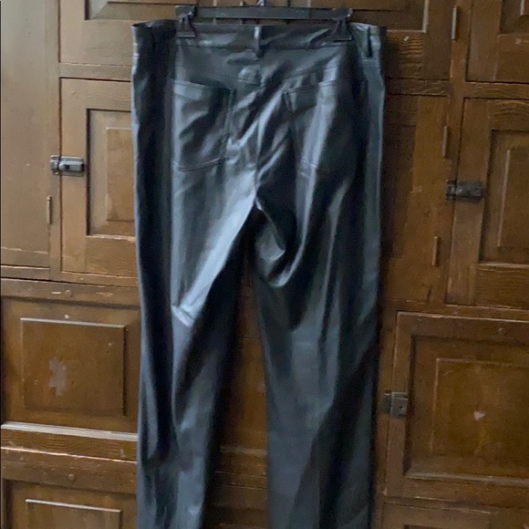 Peace of Cloth Faux Leather Jeans - Picture 2 of 10